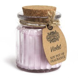 Violet Soy Pot of Fragrance Candle